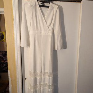 Beautiful all white pants suit - brand new!
